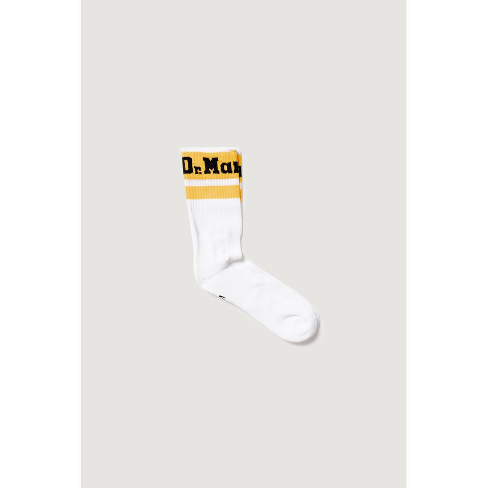 Chaussettes Longues Blanches en Coton Dr. Martens pour Hommes