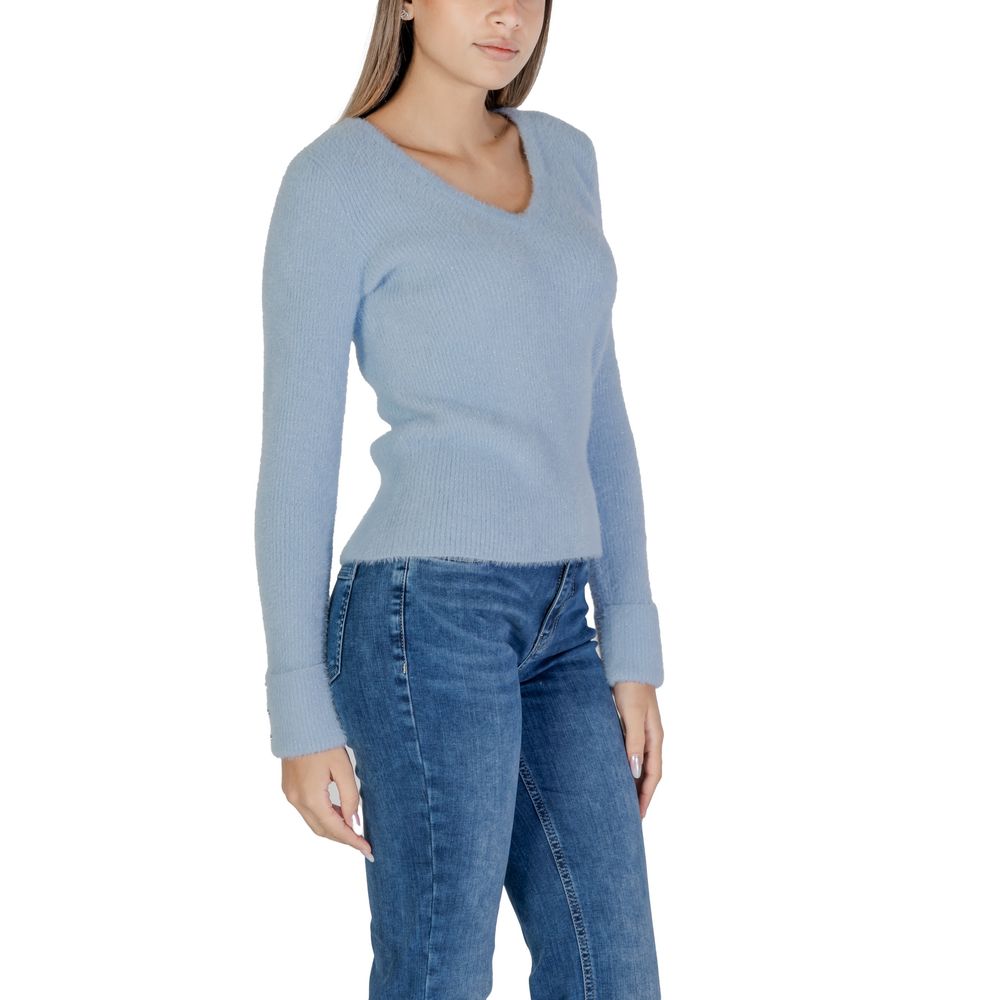 Morgan De Toi Blue Polyamide Sweatshirt - Model 212-MOOVE1