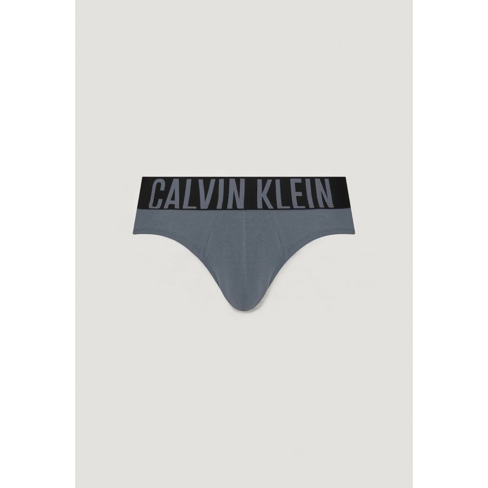 Calvin Klein Underwear HIP BRIEF 3PK - Blue Cotton Briefs