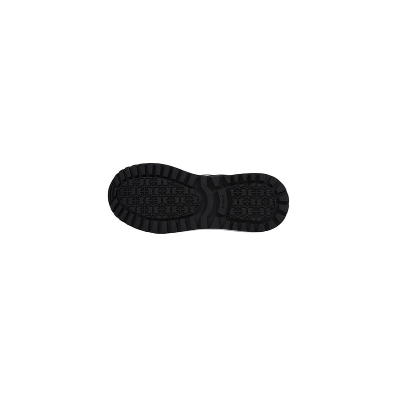 PINKO GEM 01 Black Leather Low Top Sneakers for Women