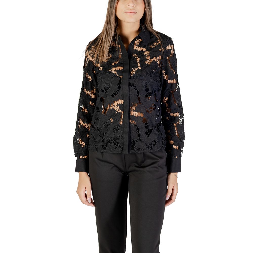 Morgan De Toi Black Polyester Blouse - Model 241-COCONU