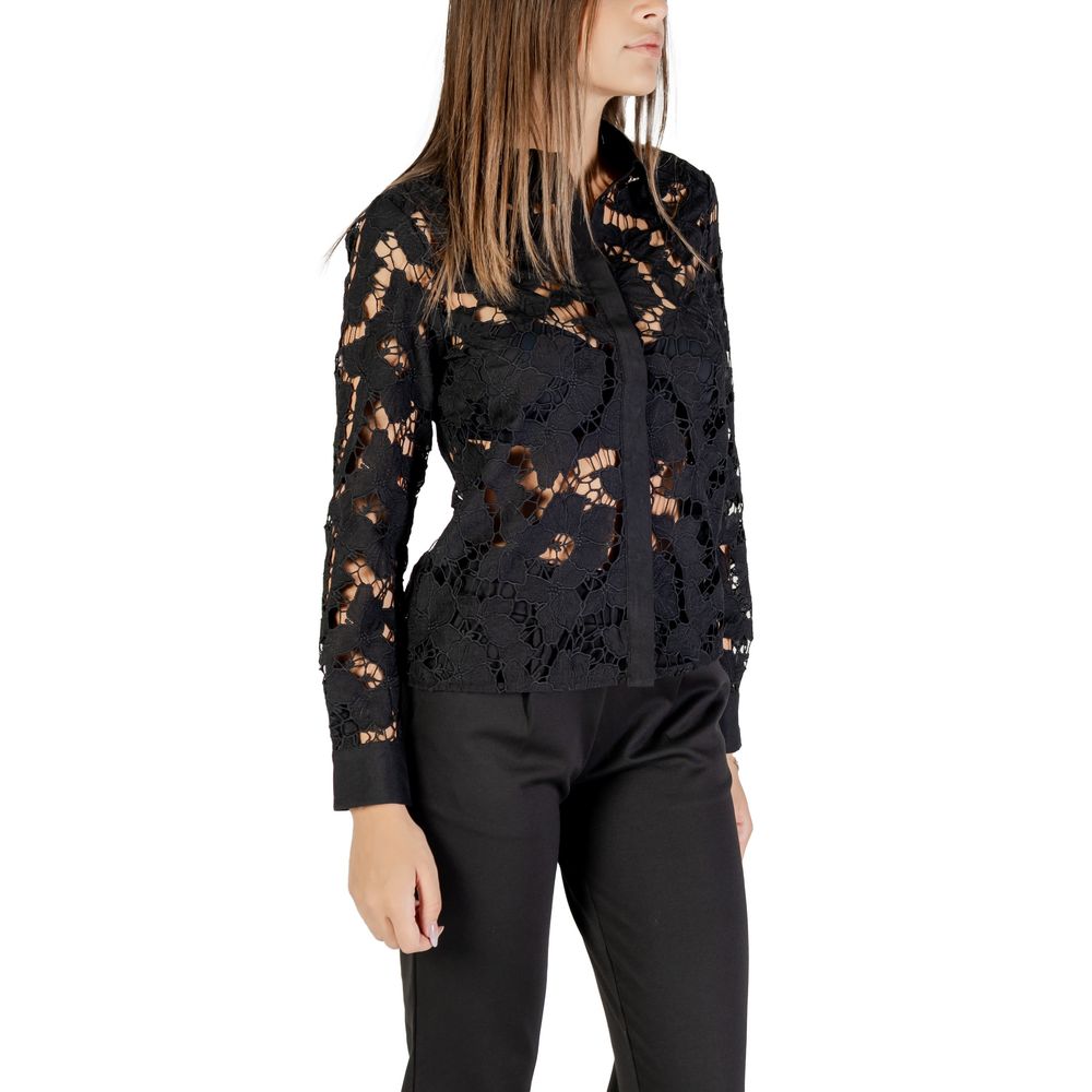 Morgan De Toi Black Polyester Blouse - Model 241-COCONU