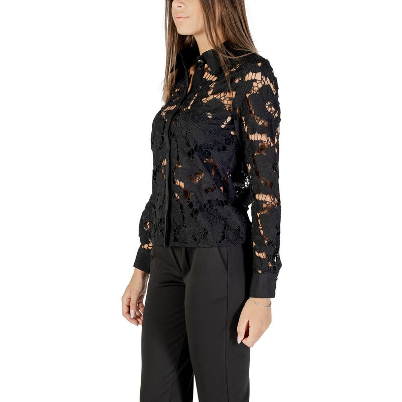 Morgan De Toi Black Polyester Blouse - Model 241-COCONU