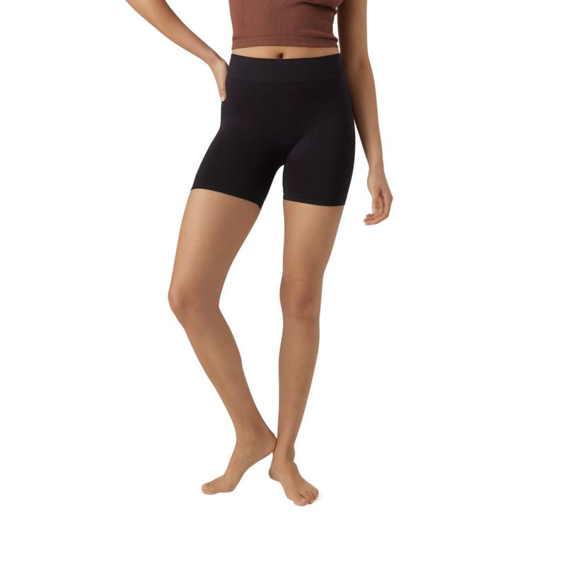 Vero Moda VMJACKIE Seamless Mini Shorts - Black