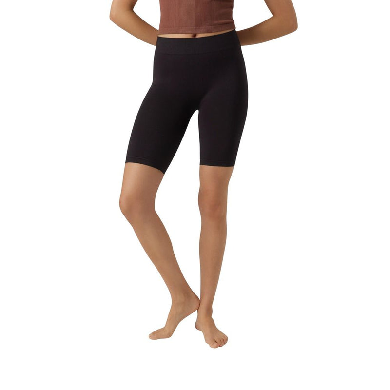 Vero Moda Black Nylon Shorts for Women - Comfortable & Stylish