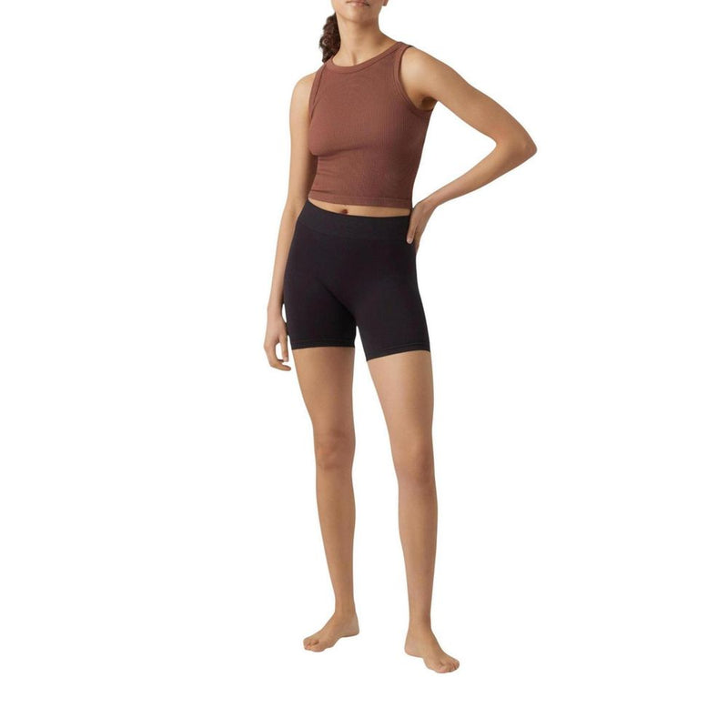 Vero Moda VMJACKIE Seamless Mini Shorts - Black