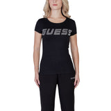 Guess Active KIARA Black Cotton T-Shirt for Women