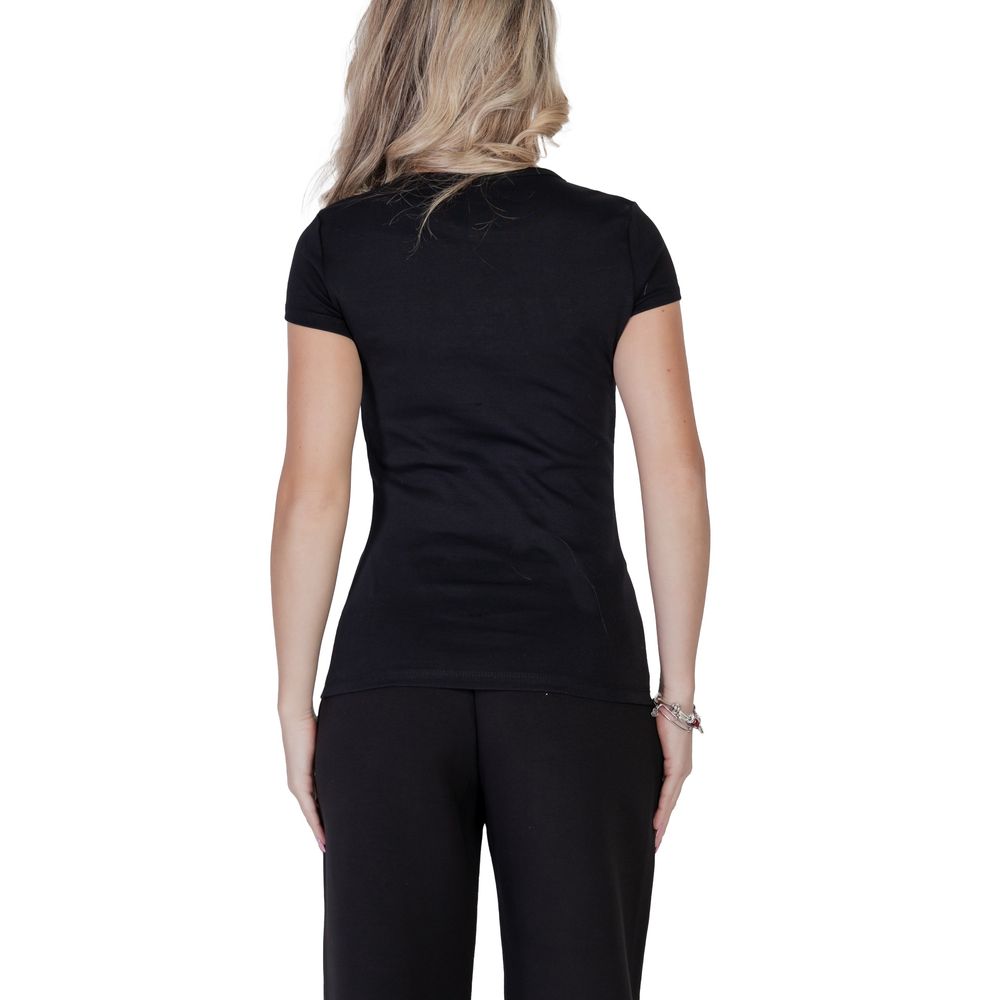 Guess Active KIARA Black Cotton T-Shirt for Women