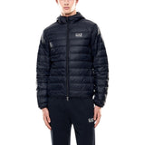 EA7 Emporio Armani Blue Polyamide Shell Jacket for Men