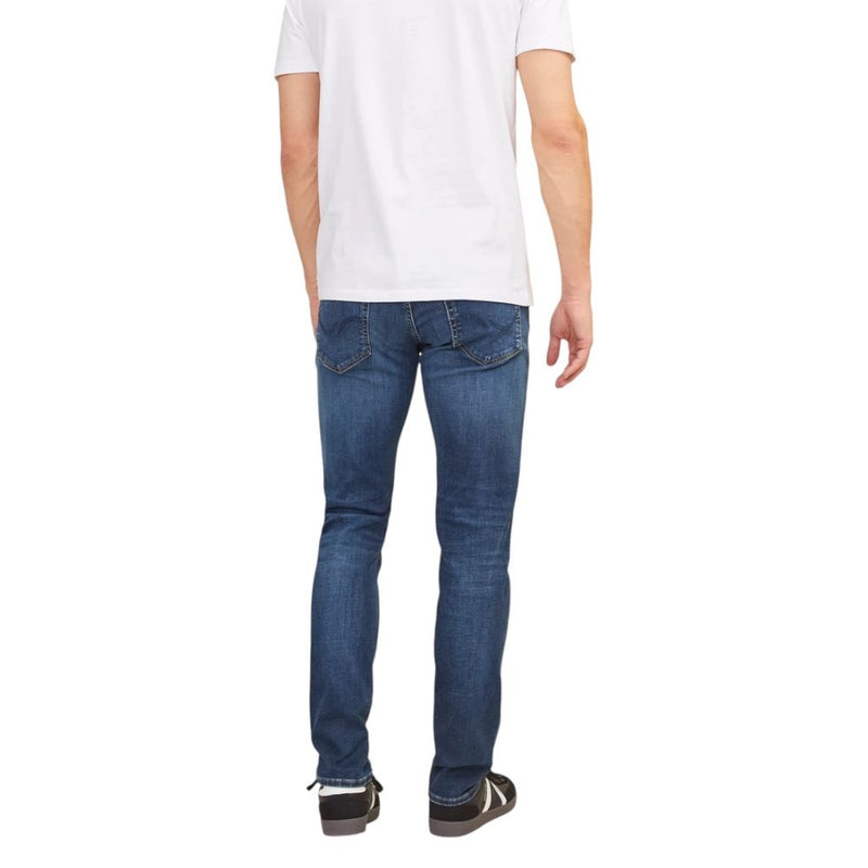 Jack Jones Blauwe Katoenen Relaxed Fit Jeans