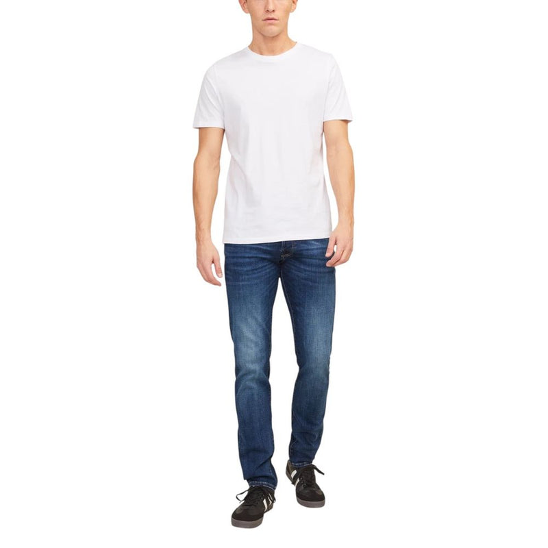 Jack Jones Blauwe Katoenen Relaxed Fit Jeans