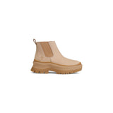 Timberland Beige Suede Leather Ankle Boots for Women