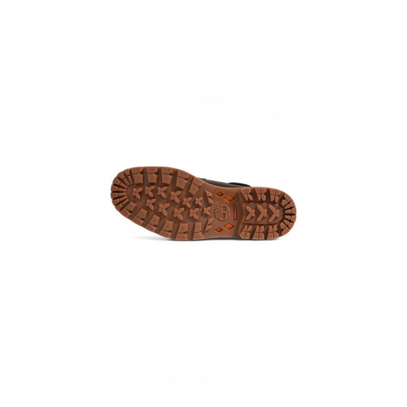 Timberland Brown Bio Based Fabric Lace-Up Boots for Men