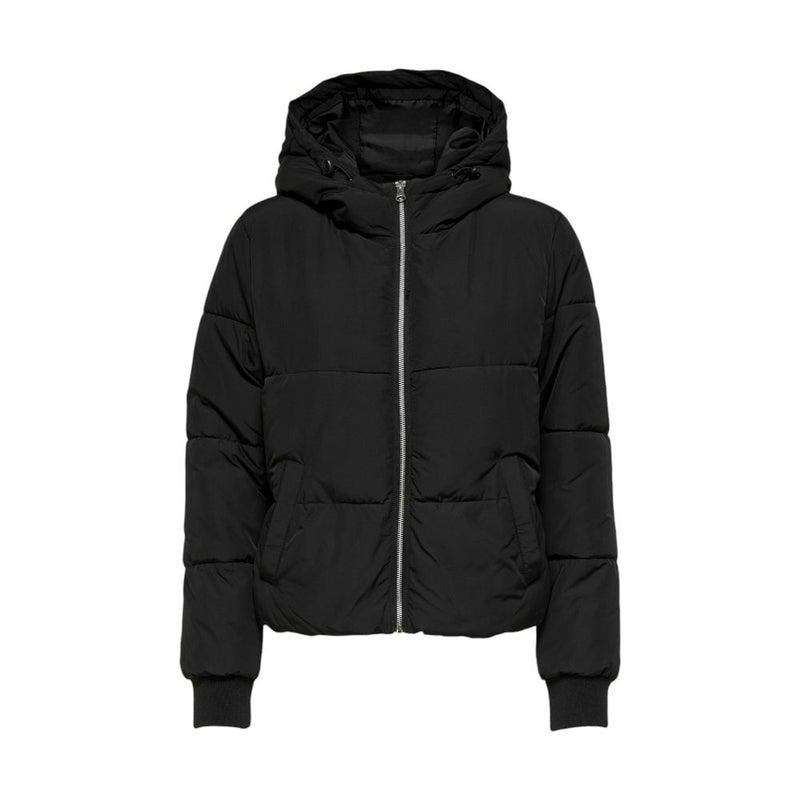 Jacqueline De Yong Women's Black Polyester Shell Jacket