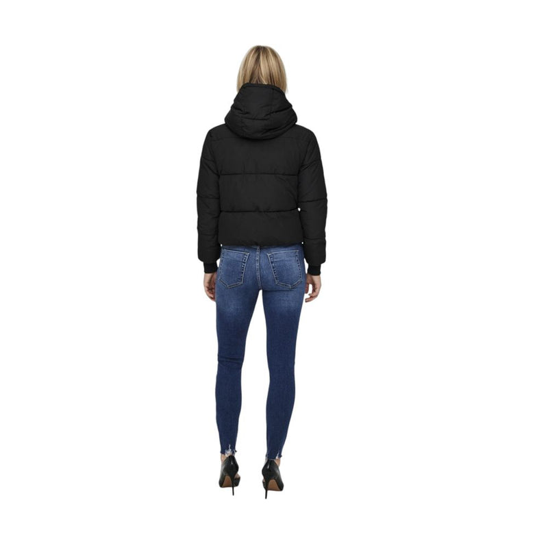 Jacqueline De Yong Women's Black Polyester Shell Jacket