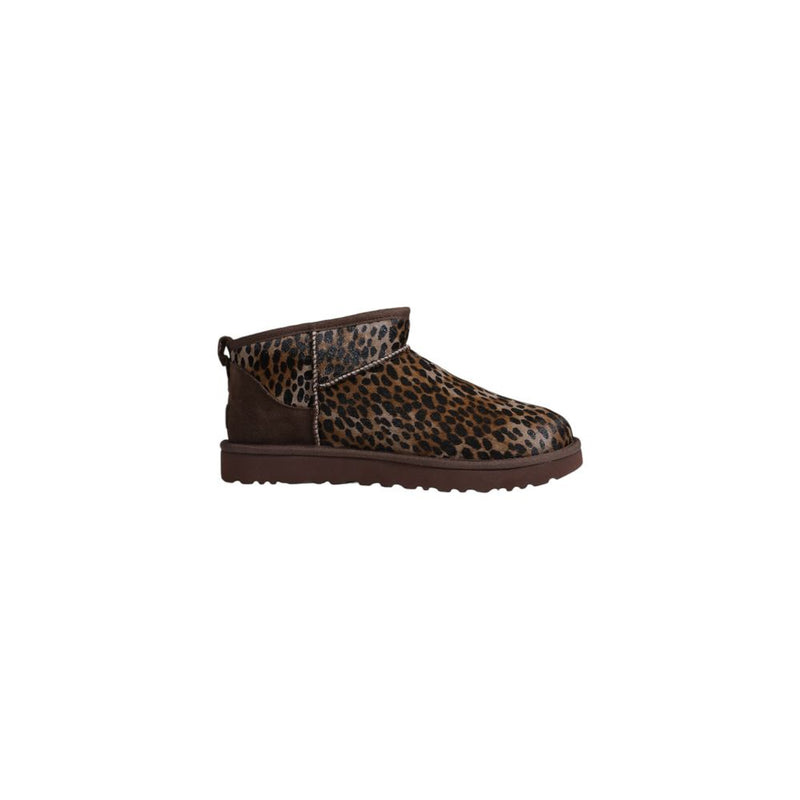 UGG Classic Ultra Mini Caspian Brown Suede Ankle Boots