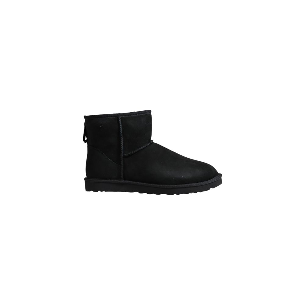 UGG M CLASSIC MINI Black Suede Leather Ankle Boots for Men