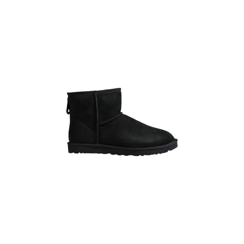 UGG M CLASSIC MINI Black Suede Leather Ankle Boots for Men