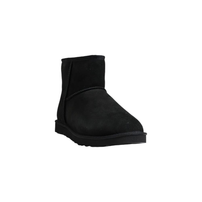 UGG M CLASSIC MINI Black Suede Leather Ankle Boots for Men