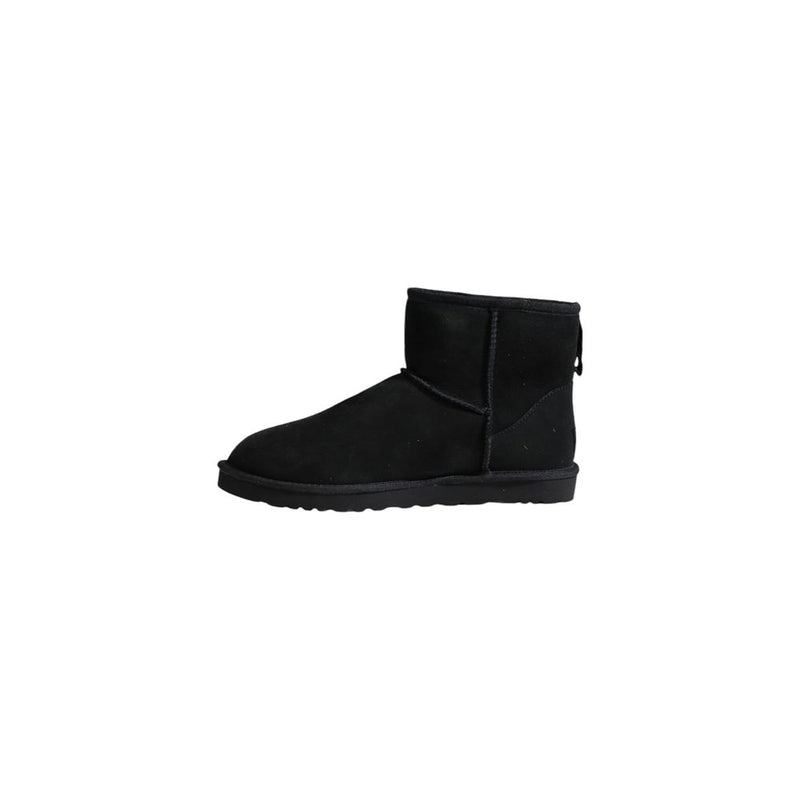 UGG M CLASSIC MINI Black Suede Leather Ankle Boots for Men
