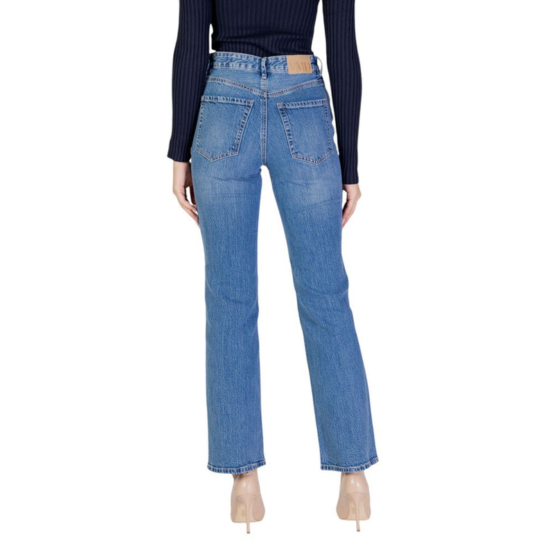 Vero Moda VMTESSA Light Blue Cotton Mom Jeans - Chic & Eco-Friendly