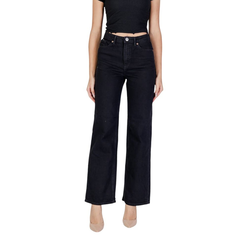 Vero Moda VMTESSA High-Waisted Black Mom Jeans