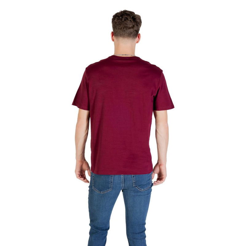 Calvin Klein Jeans Bordeaux Katoenen T-Shirt