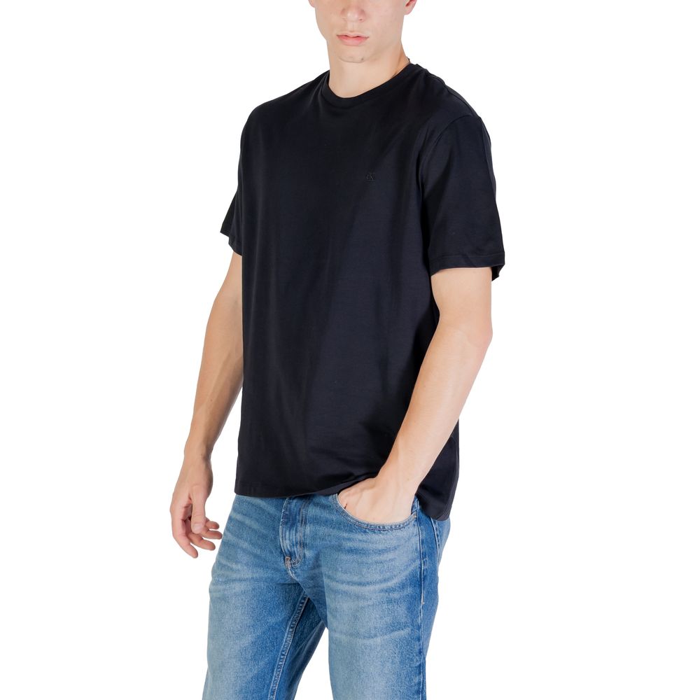 Calvin Klein Jeans Gray Cotton T-Shirt for Men