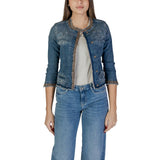 Veste en jean Liu Jo en coton bleu clair