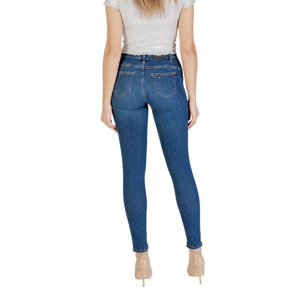 Liu Jo B.UP DIVINE H.W. Blue Cotton Skinny Jeans for Women