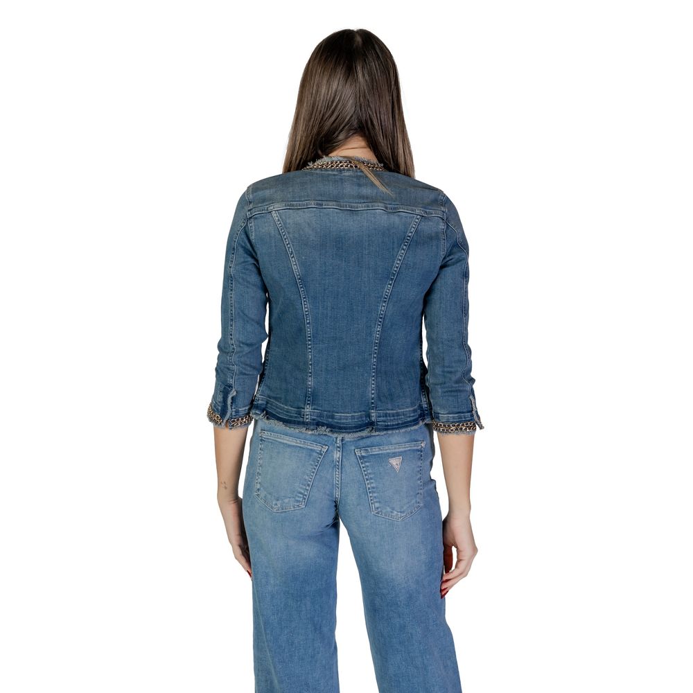 Veste en jean Liu Jo en coton bleu clair