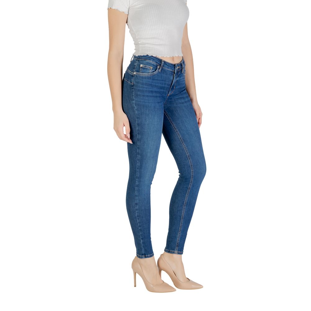 Liu Jo B.UP DIVINE H.W. Blue Cotton Skinny Jeans for Women