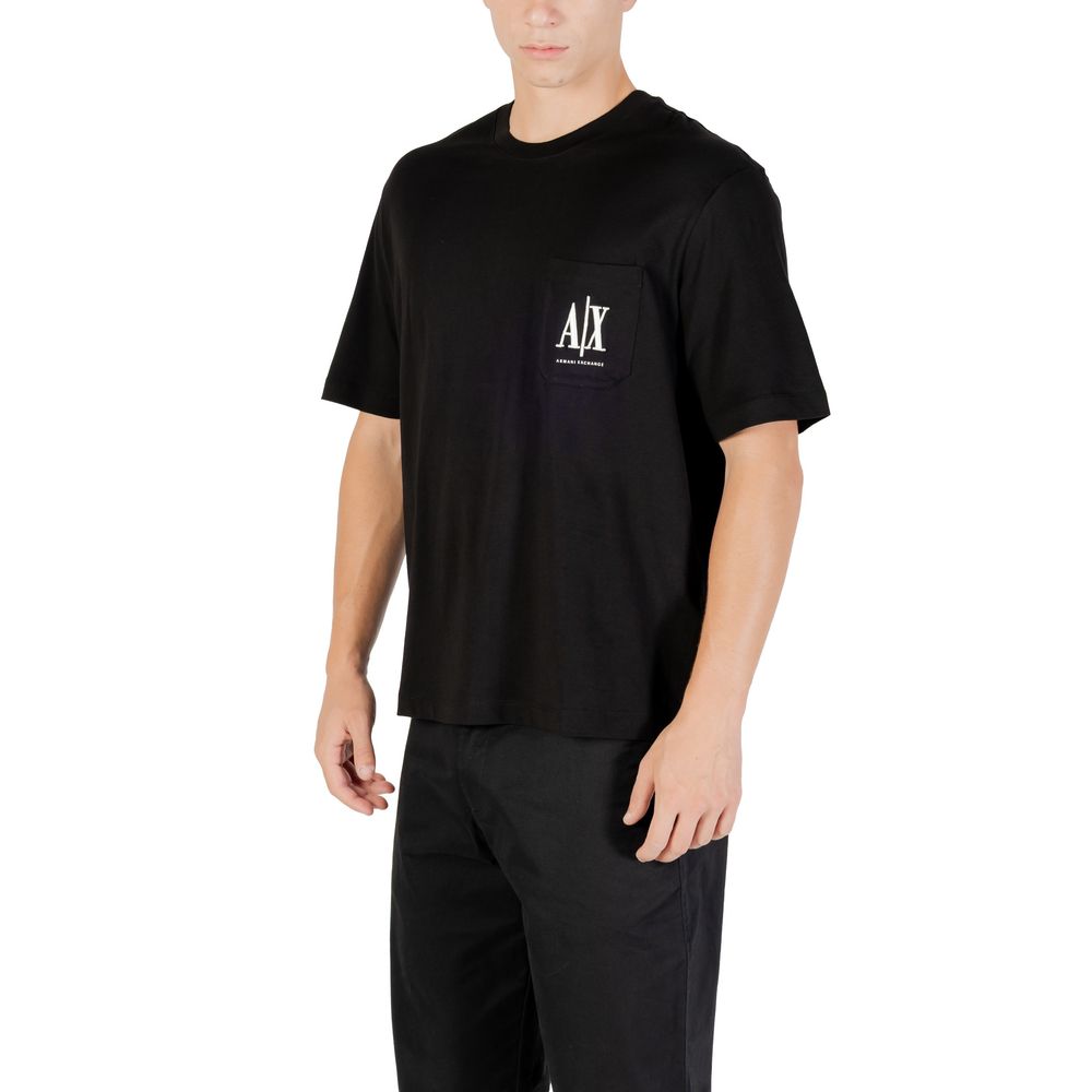 Vêtements de sport en coton noir Armani Exchange