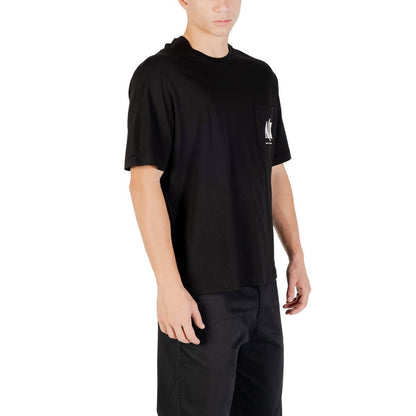 Vêtements de sport en coton noir Armani Exchange