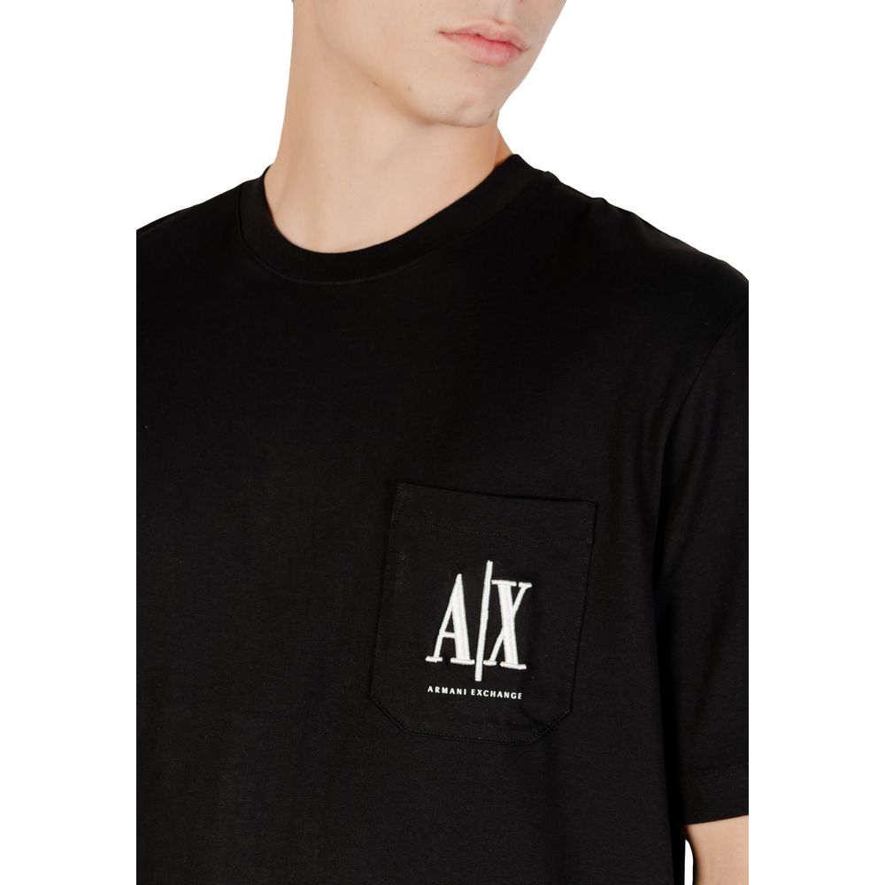 Vêtements de sport en coton noir Armani Exchange