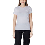 Armani Exchange Women's White Cotton T-Shirt - Model XW000831