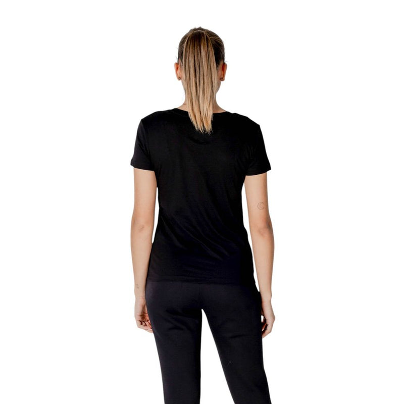 Armani Exchange Women's Black Cotton T-Shirt - Model XW000831