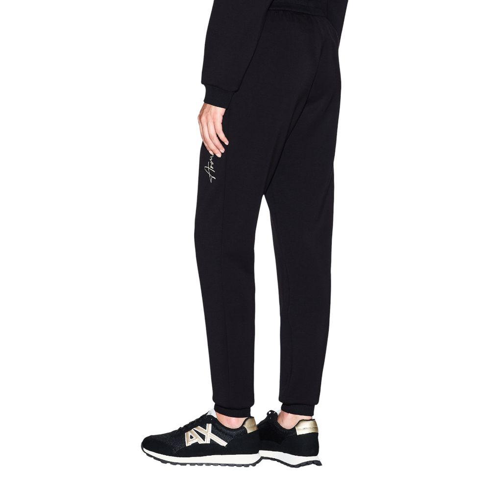 Armani Exchange Bicolor Viscose Joggers for Women - Stylish Comfort