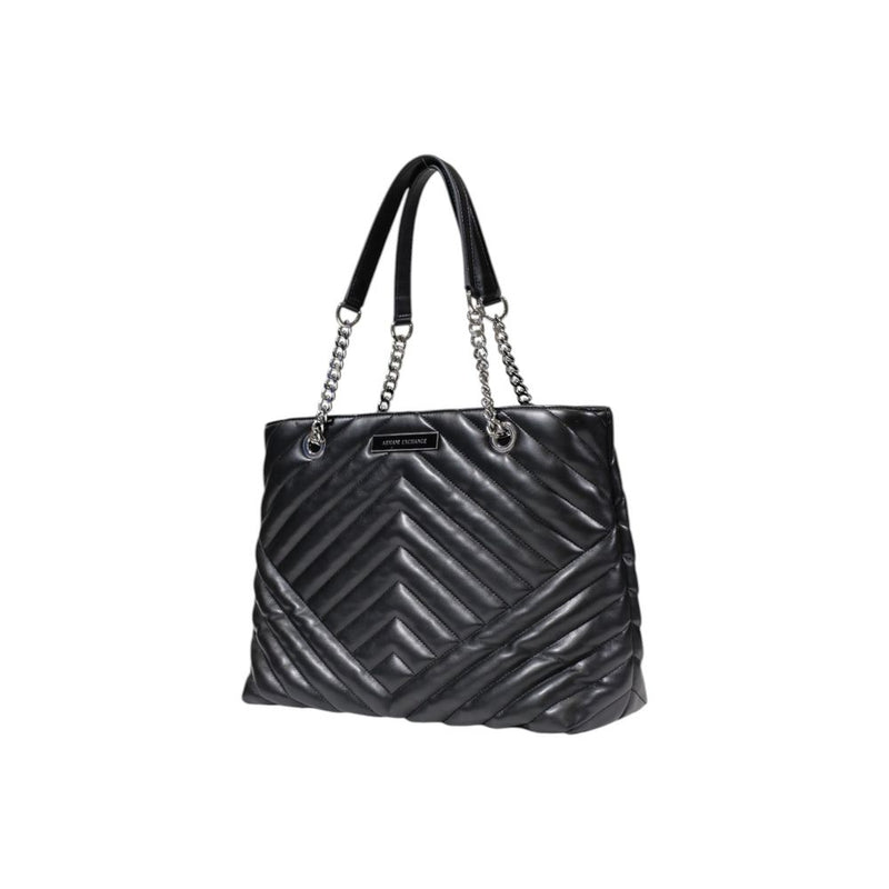 Armani Exchange Black Polyester Handbag - SHOPPING 949156 4R742
