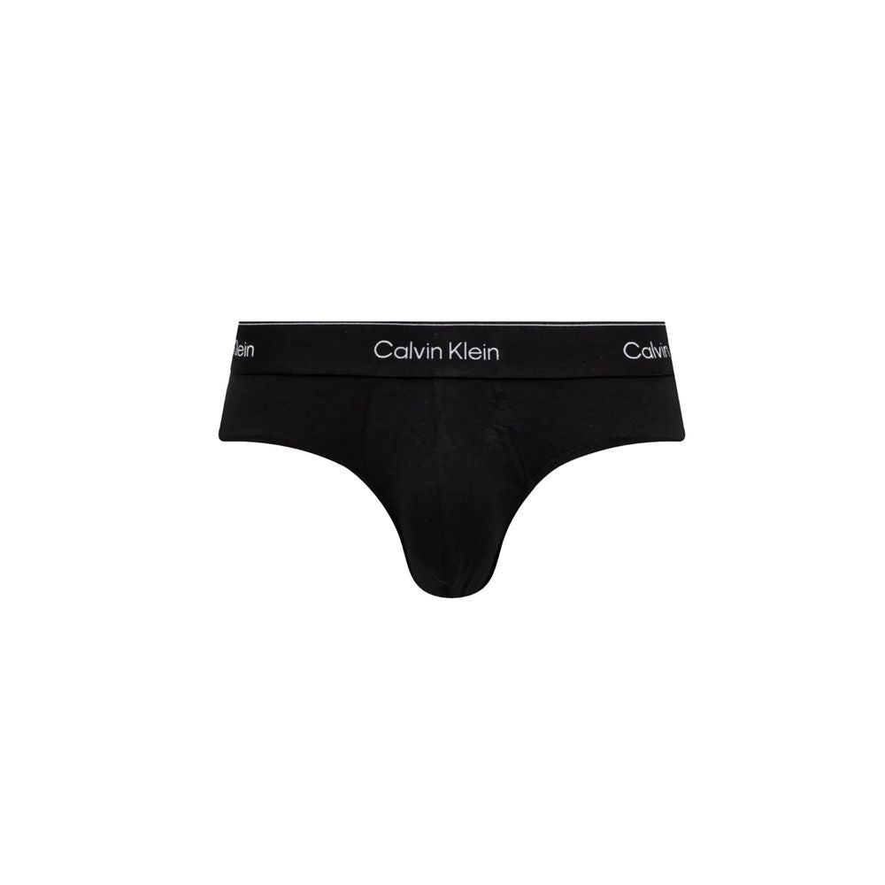 Calvin Klein Underwear Black Cotton Briefs - Pack of Three