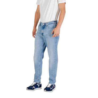 Tommy Hilfiger Jeans Jean Slim en Coton Recyclé Bleu Clair