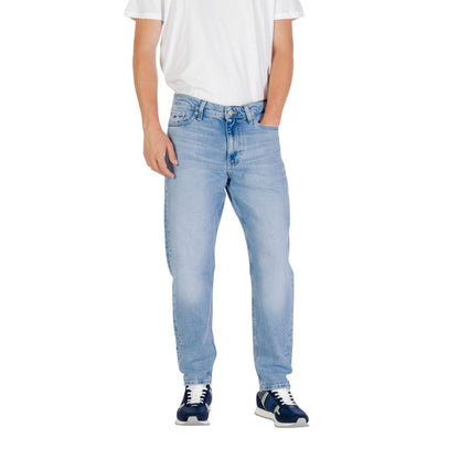 Tommy Hilfiger Jeans Jean Slim en Coton Recyclé Bleu Clair