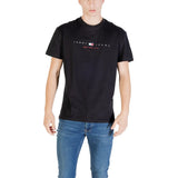 T-shirt Tommy Hilfiger Jeans en coton recyclé noir