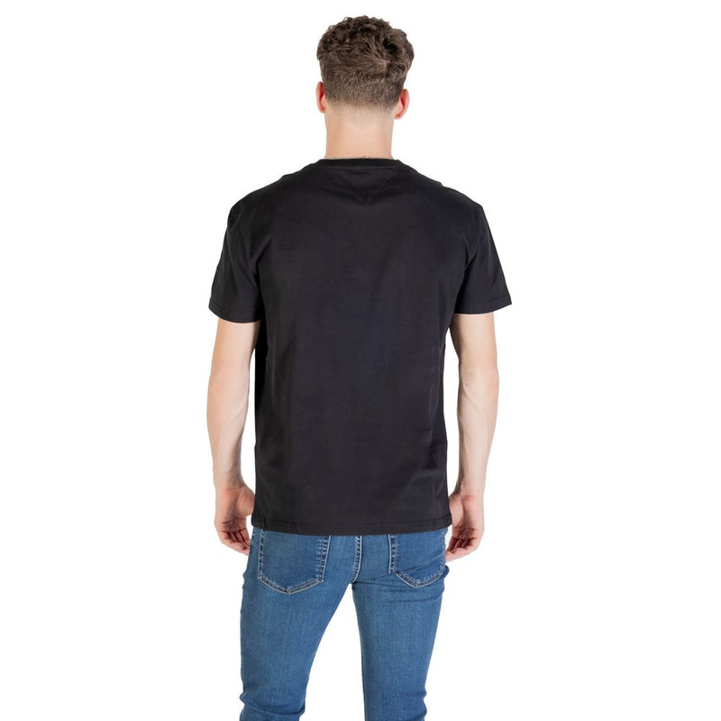 T-shirt Tommy Hilfiger Jeans en coton recyclé noir