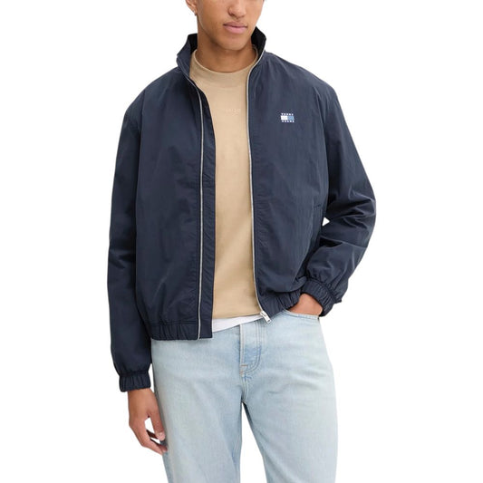 Tommy Hilfiger Jeans blauwe bomber van gerecycled polyamide