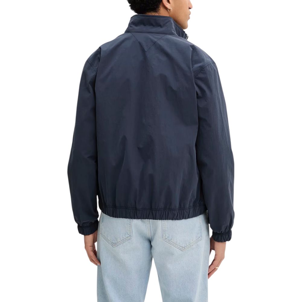 Blouson Tommy Hilfiger en polyamide recyclé bleu