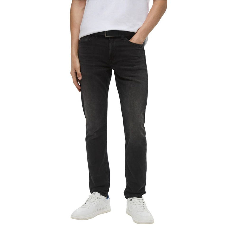 Calvin Klein Jeans Zwarte Katoenen Skinny Jeans