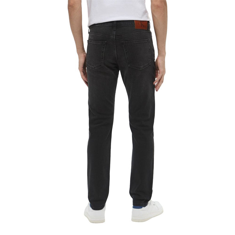 Calvin Klein Jeans Zwarte Katoenen Skinny Jeans