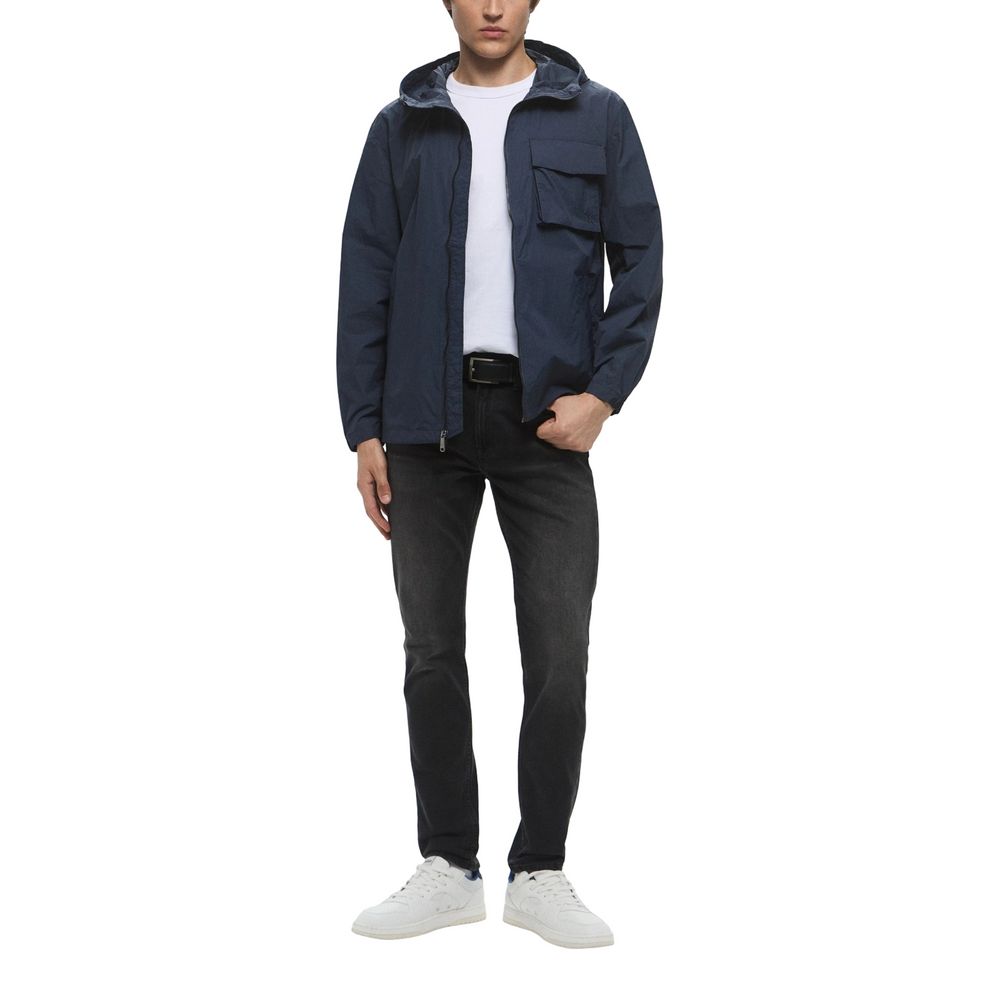 Calvin Klein Jeans Black Cotton Skinny Jeans for Men