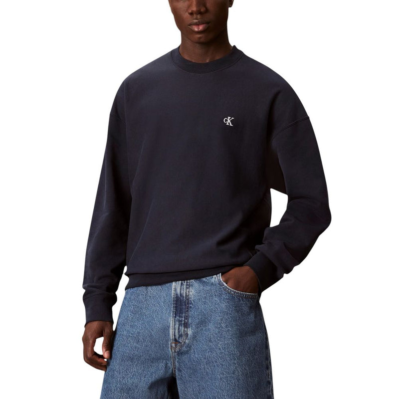 Calvin Klein Jeans Blauw Katoenen Sweatshirt